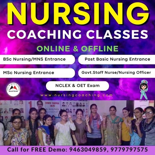 Nursing Coaching in Bangalore