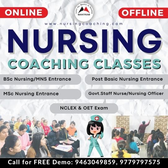 Nursing Coaching in Bhopal
