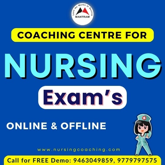 nursing coaching in faridabad haryana