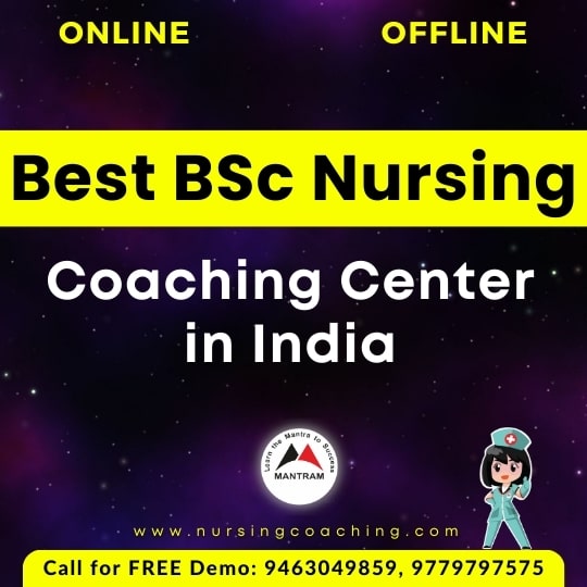 BSc Nursing Coaching Centre Near Me