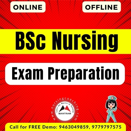 BSc Nursing Entrance Exam Preparation
