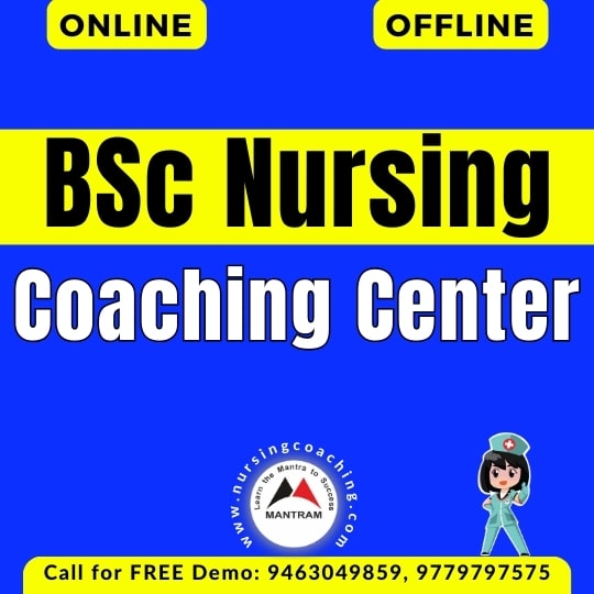 Online B Sc Nursing Coaching Centre Near Me